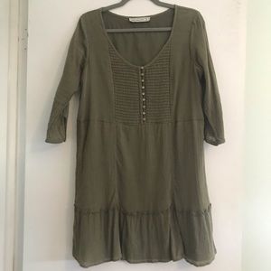 LAST DAY! Abercrombie green dress size L